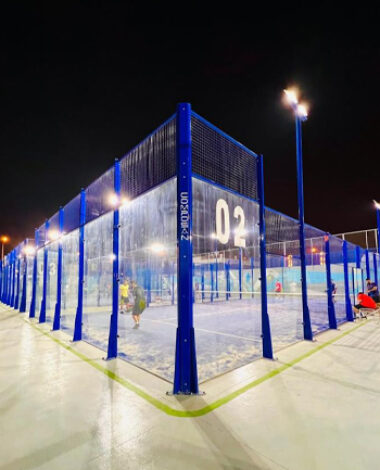 4 padel courts in Riyadh